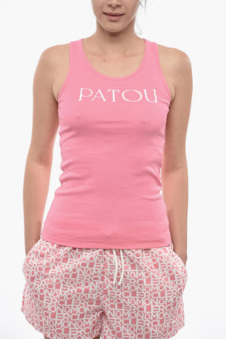 Logo Printed ICONIC Sleeveless Top