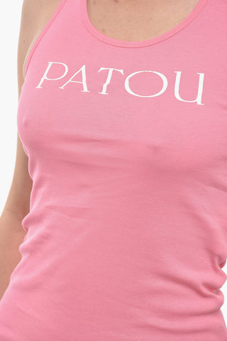 Logo Printed ICONIC Sleeveless Top