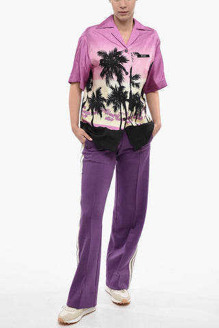 Bowling Fit Printed SUNSET Shirt