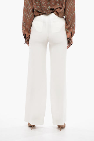 Pantaloni Palazzo in Seta