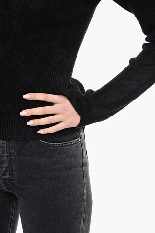 Flared Sleeve MAISSA Turtleneck Sweater