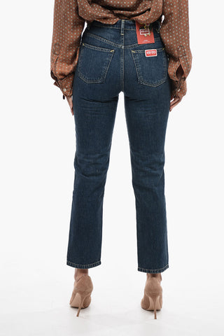 Dark Wash ASAGO Straight Fit Denims 18cm