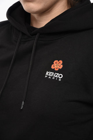 Brushed Cotton CREST LOGO Hoodie
