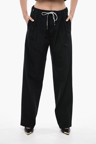 UNISEX MM1 High-waisted Pants with Front Pleats