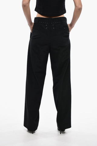 UNISEX MM1 High-waisted Pants with Front Pleats