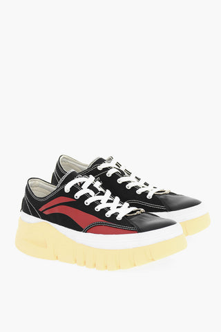 LI-NING Sneakers Basse WAVE in Cotone con Piercing
