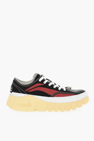 LI-NING Sneakers Basse WAVE in Cotone con Piercing