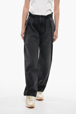 Jeans Wide Fit Con Doppia Pince