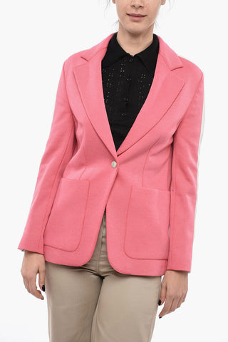 Blazer TRACK Semifoderato Con Bande A Contrasto