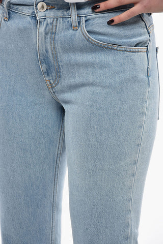 Light Wash Slim Fit Jeans 18cm