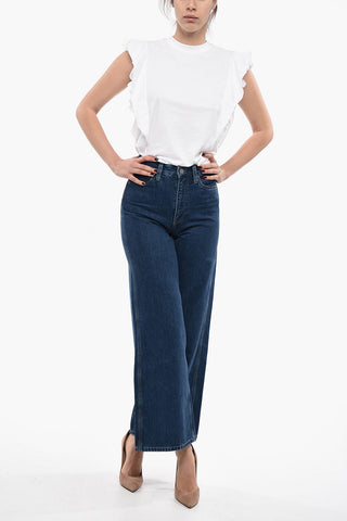 Wide Leg High Rise Jeans 29cm