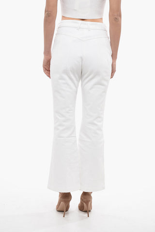 Flare-Fit Jeans with Jewel Details 28cm