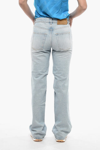 Jeans Straight Fit Hellwaschung 26cm