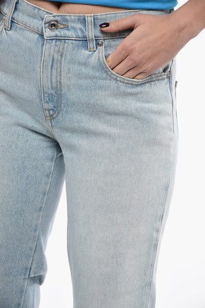 Jeans Straight Fit Hellwaschung 26cm