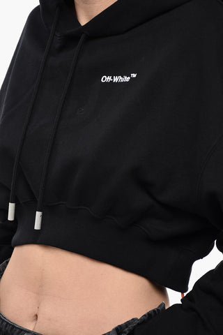Brushed Cotton Cropped FOR ALL Hoodie