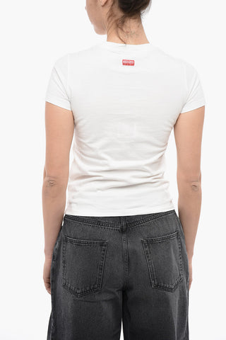Crew Neck KENZO PIXEL Cotton T-Shirt