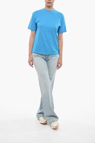 Short Sleeved DIAG T-shirt With Logo Print