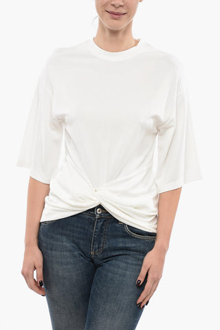 T-shirt DANCER Oversized con Arricciatura