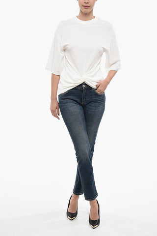 T-shirt DANCER Oversized con Arricciatura