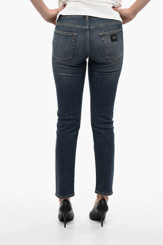 5 Pocket Slim Fit Dark Wash Denims 12cm