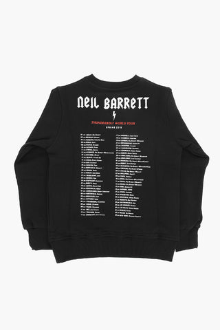 Printed Crew-neck Sweatshirt