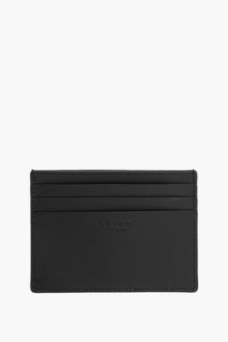 Leather FAIR-ISLE THUNDERBOLT Card Holder