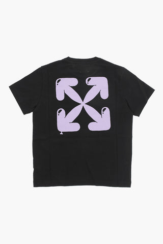 Cotton BALLOONS Crew-Neck T-shirt with Print