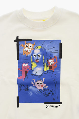 Printed MONSTERLISA Crew-neck Sweatshirt