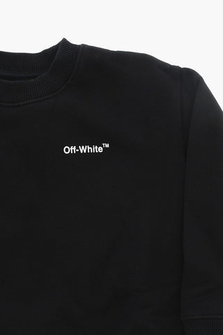 Crew-Neck MONSTER ARROW Sweatshirt with Back Print