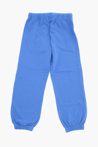 Joggers in Tinta Unita con Logo a Contrasto