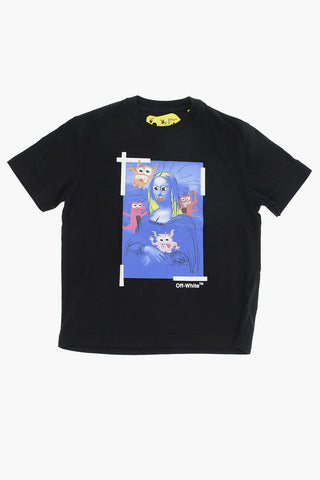 Printed MONSTERLISA Crew-neck T-Shirt