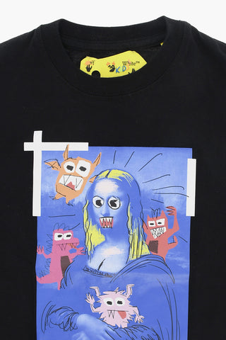 Printed MONSTERLISA Crew-neck T-Shirt