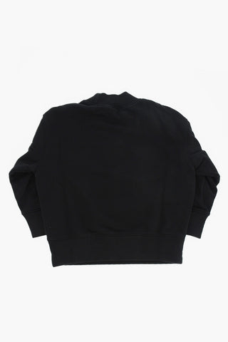 Cotton CROCO Crew-Neck Sweatshirt with Print