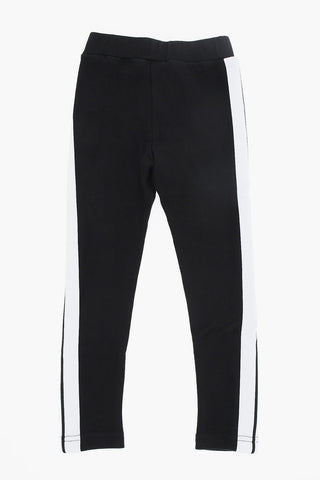 Leggings Track con Bande a Contrasto