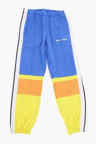 Logo Printed Colorblock Pants