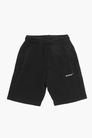 Shorts RUBBER ARROW in Cotone con Elastico in Vita
