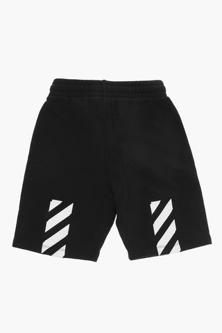 Shorts RUBBER ARROW in Cotone con Elastico in Vita