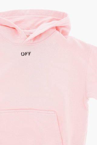 Cotton Hoodie with Patch Pocket