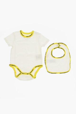 Bodysuit and Gag INDUSTRIAL Set with Logo Trim