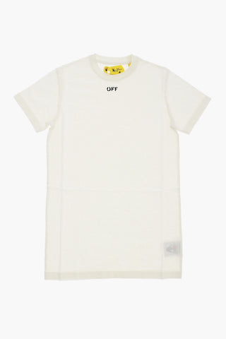 Vestito Tee in Cotone a Tinta Unita