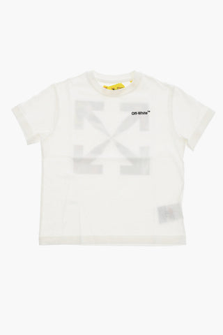 Printed MONSTER ARROW Cotton Crew-Neck T-shirt