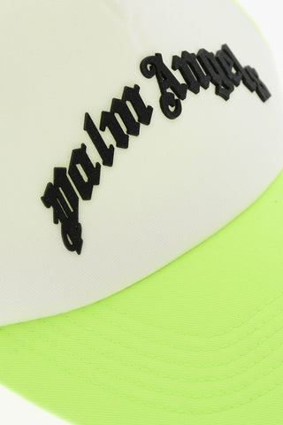 Two-Tone Baseball Cap with Embossed Logo and Mesh Detail
