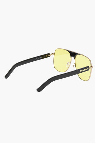Aviator BAY Sunglasses With Yellow Lenses