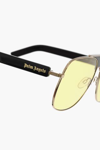 Aviator BAY Sunglasses With Yellow Lenses