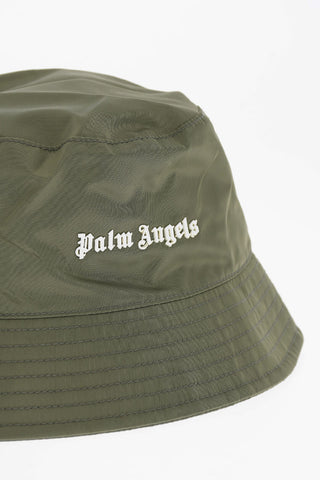 Solid Color Bucket Hat with Embossed Logo