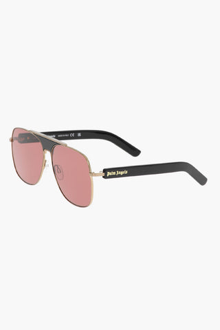 Occhiali da Sole Aviator BAY con Lenti Rosse