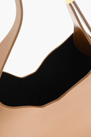 Borsa Hobo in Pelle con Lucchetto