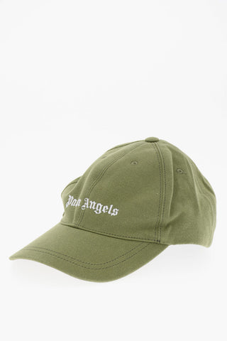 Solid Color Baseball Cap with Embroidered Logo