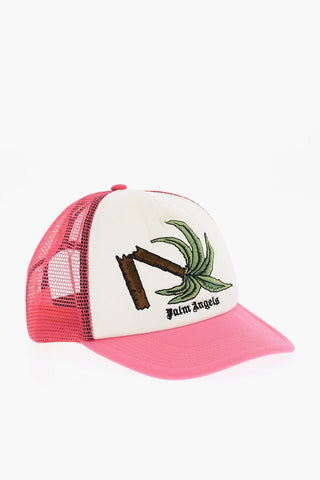 Mesh Baseball Cap with Embroidery