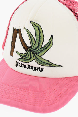 Mesh Baseball Cap with Embroidery